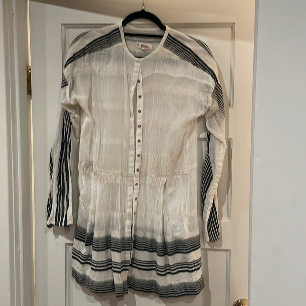Lemlem snap front tunic